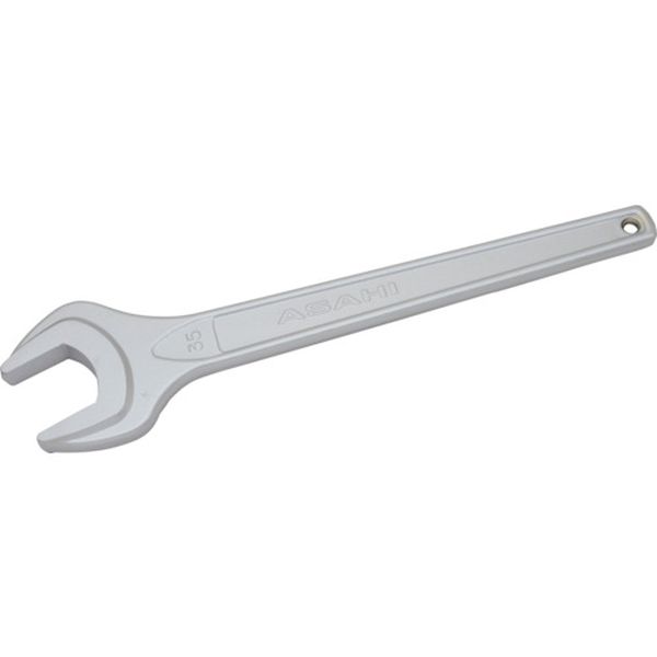 【メーカー在庫あり】 旭金属工業(株) ASH 丸形片口スパナ強力タイプJISH(クロムメッキ)35mm SSP0035 JP店