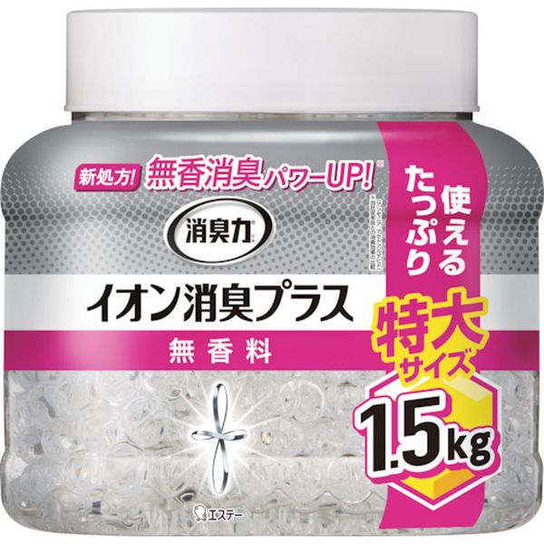 其它 - 【メーカー在庫あり】 エステー(株) エステー 消臭力クリアビーズ イオン消臭プラス 特大 本体 無香料 ST12800 JP店