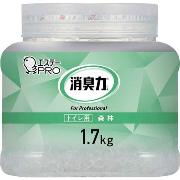 ・約半年間も消臭効果が持続します。・確かな効果で約20年も支持され続けるロングセラーです。・トイレ用。・容量(kg)：1.7・香り：森林・内容量：1.7kg・本体・生産国 韓国・JANコード 4901070130412・質量 1850g・コ...