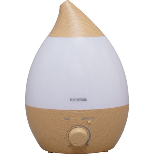 【メーカー在庫あり】 UHM280SMT アイリスオーヤマ(株) IRIS 572481 超音波式加湿器 しずく型 ナチュラ..