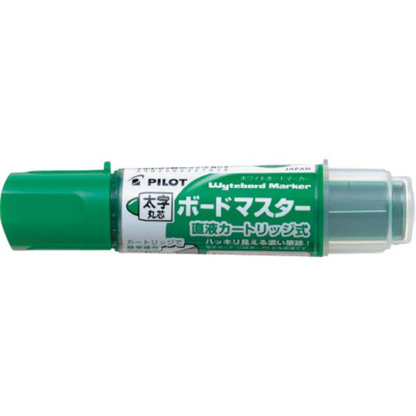 【メーカー在庫あり】 WMBM18BMG ホワイトボードマーカー ボードマスター 太字丸芯 グリーン WMBM-18BM-G JP店