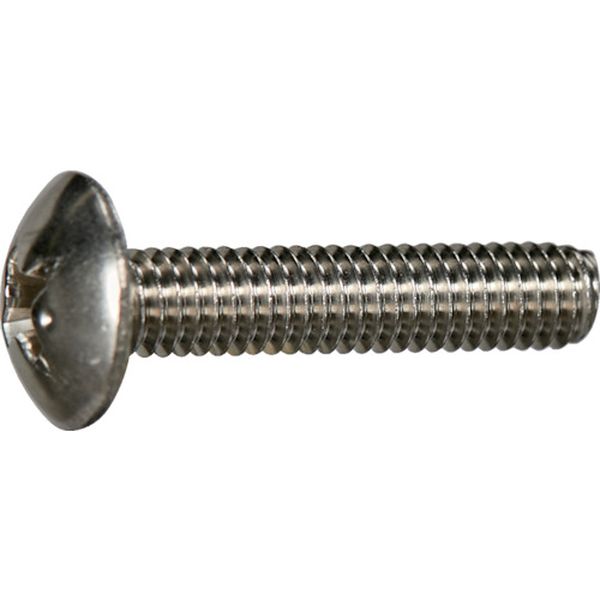 Screws - 【メーカー在庫あり】 Y8290610 トラスコ中山(株) TRUSCO トラス頭小ねじ ステンレス 全ねじ M6×10 10本入 少量パック Y829-0610 JP店