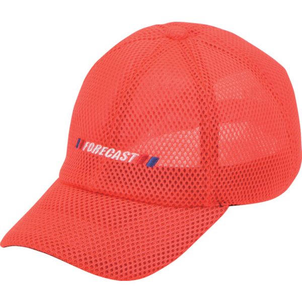 【メーカー在庫あり】 650742F (株)カジメイク カジメイク 6507 オールメッシュキャップ ライトレッド ..