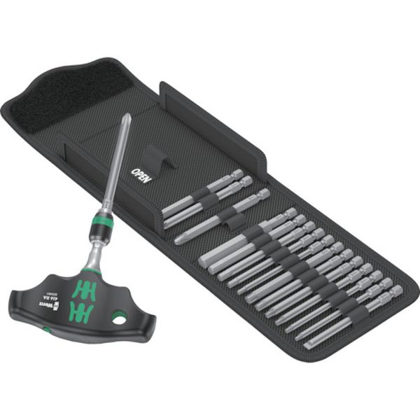【メーカー在庫あり】 Wera社 Wera 400RA T型差替式ラチェットドライバー ビットセット 023471 JP店