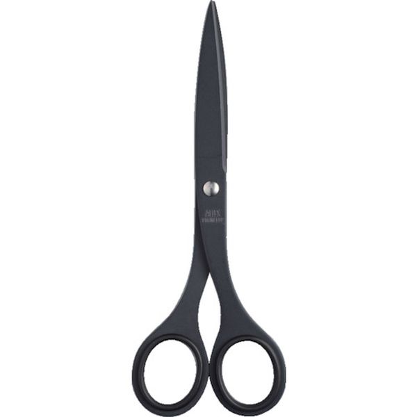【メーカー在庫あり】 林刃物(株) ALLEX 事務用はさみ(中)フッ素コート S-165F ブラック 11150B JP店