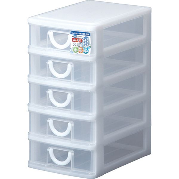 Tool Boxes - 【メーカー在庫あり】 (株)サンコープラスチック SANKO pla 166968 エルピス A-605 W ホワイト 16696 JP店