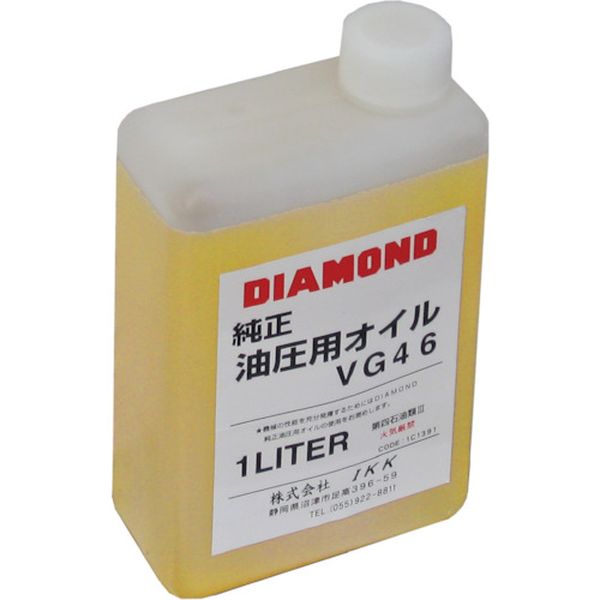 ・IKK製品に使用されている油圧オイルです。・修理やオイル補充の時に。・容量(L)：1・油圧オイル1L・生産国 日本・JANコード 4562194987537・質量 950g・コード：805-3002 ・品目：1C1391A1C1391A楽天 JP店　