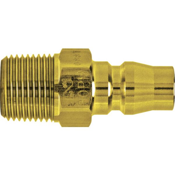 【メーカー在庫あり】 30PMBRASS 真ちゅう製ハイカプラ(めねじ取付用プラグ) 相手側Rc3/8 1.5Mpa(00205..