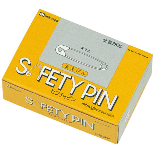 【メーカー在庫あり】 AP3 (株)ミツヤ ミツヤ 安全ピンNO.3 箱入100本 AP-3 JP店