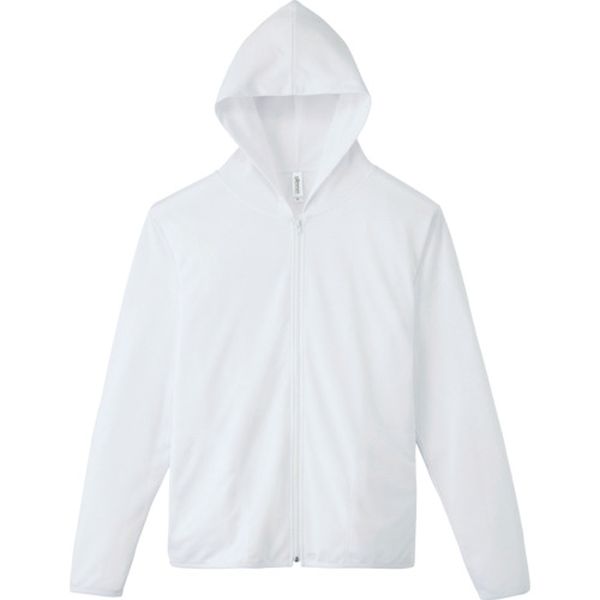 Work Clothes - 【メーカー在庫あり】 00338AMZWHTLL トムス(株) glimmer ドライジップパーカーー00338-AMZ-ホワイト-LL 00338-AMZ-WHT-LL JP店