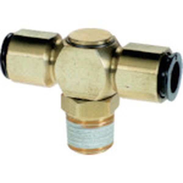 【メーカー在庫あり】 601D1 千代田通商(株) チヨダ チューブ継手 フジ シングルバンジョー(金属) 6mm R1/8 6-01D1 JP店