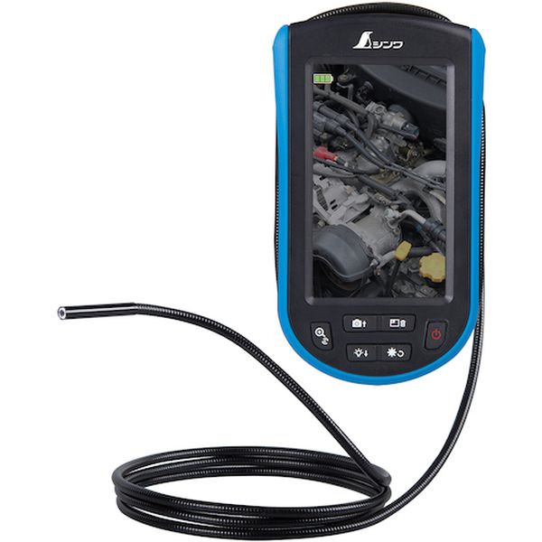 【メーカー在庫あり】 シンワ測定(株) シンワ モニタリングスコープ E 3m φ5.2 ポータブル4.3インチ液晶 74190 JP店