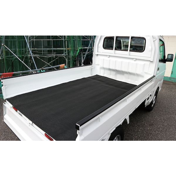 【メーカー在庫あり】 AI9002BK (株)カーボーイ カーボーイ 安全歩行マット 900mm×2m ブラック AI-9002BK JP店 [3]