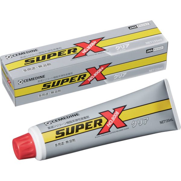 【メーカー在庫あり】 AX250 セメダイン(株) セメダイン スーパーX8008＋ クリア(工業用) 135ml AXー25..