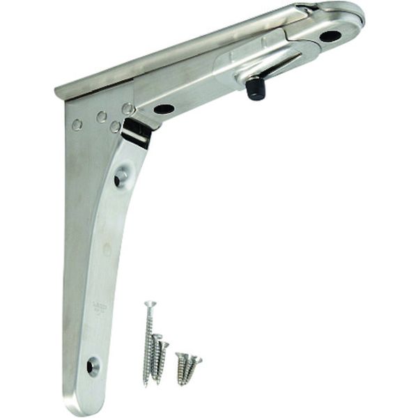 【メーカー在庫あり】 BOS180 スガツネ工業(株) スガツネ工業 (120030111)BOS-180ステンレス鋼製折りたたみ棚受 BOS-180 JP店