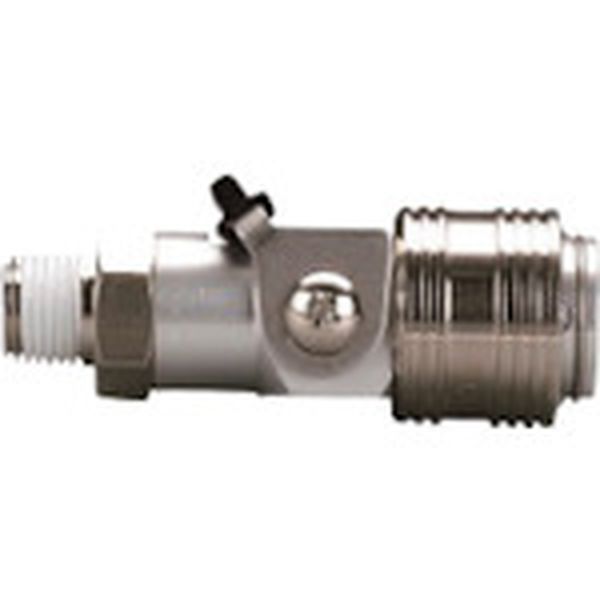 【メーカー在庫あり】 MFX04M 千代田通商(株) チヨダ メガフロー×カップリング アルミ製 ねじR1/2 MFX-..