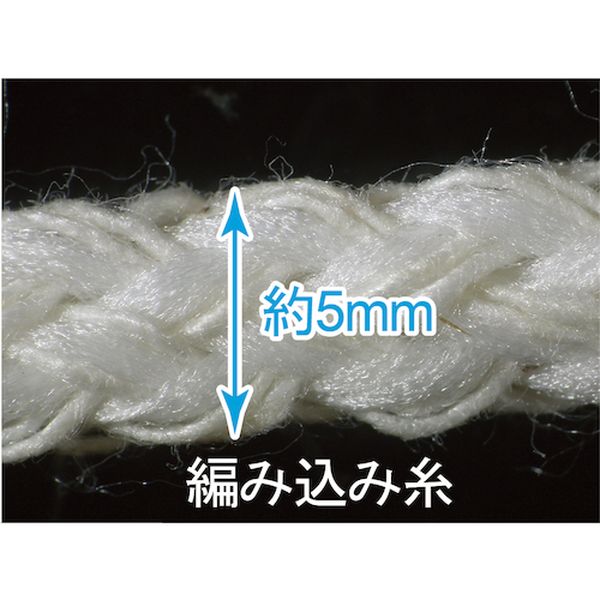 【メーカー在庫あり】 MSS83002 セイワ(株) セイワ ヨリクロモップ替糸8寸200g(赤)...