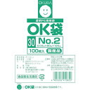 【メーカー在庫あり】 OK302SIDE 大倉工業(株) オークラ OK袋0.03mm2号サイドシール OK(30)2SIDE JP店