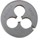 ・切り屑を逃がす穴を持った雌ネジ形の工具です。・調整ねじ付です。・ブリスターパック1個入りです。・雄ねじ加工用。・被削材：低炭素鋼・呼び寸法：PT1/8・山数：28・外径(mm)：38.0・加工ねじ：管用ねじPT・調整ねじ付き・ブリスターパック品・合金工具鋼(SKS2)・生産国 日本・JANコード 4957656505006・質量 77g・コード：506-1211 ・品目：P38RD18PTP-38RD-1/8PT楽天 JP店　