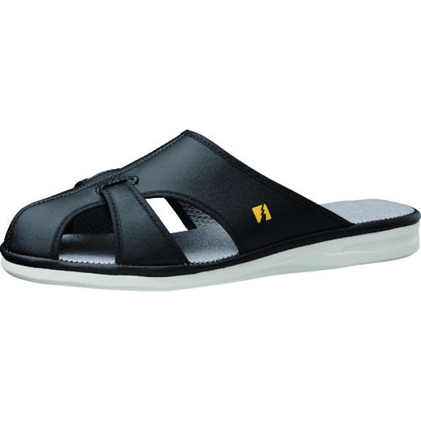 【メーカー在庫あり】 PS01LSBKM ミドリ安全(株) ミドリ安全 静電サンダル PS-01ライトS ブラック M PS..