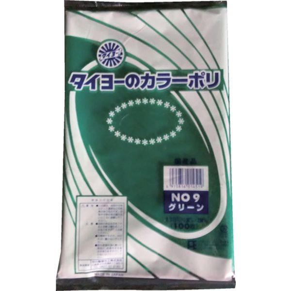 ・透明度と強度に優れた厚さ35ミクロンのLLDポリエチレン製規格平袋の着色タイプです。・作業性を配慮し端から1枚ずつ取り出しできます。・色：緑・縦(mm)：410・横(mm)：280・厚さ(mm)：0.035・規格(号)：14・食品衛生法適合品・低密度ポリエチレン(LLD)・生産国 日本・JANコード 4975816014564・質量 747g・コード：557-1368 ・品目：S222995S222995楽天 JP店　