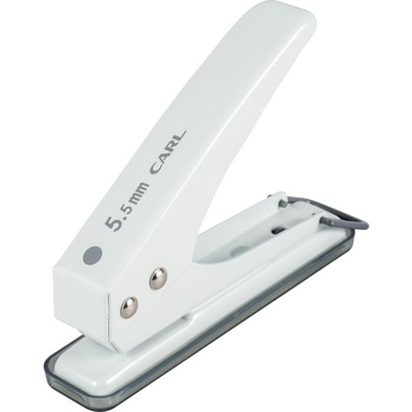 【メーカー在庫あり】 SD155W カール事務器(株) カール 1穴パンチ ホワイト 穴径5.5mm SD-155-W JP店