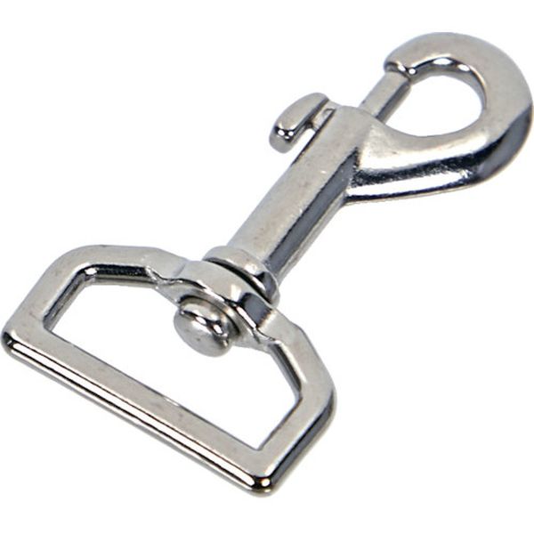 【メーカー在庫あり】 SEB21 トラスコ中山(株) TRUSCO ニッケルメッキ スイベルベルトナスカン 53mm ベ..