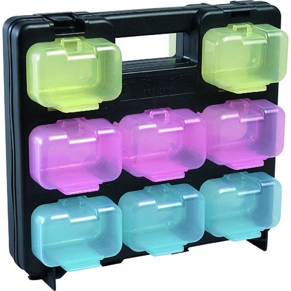 【メーカー在庫あり】 SPS2916BK ジェフコム(株) デンサン スケルトンパーツボックスミニ SPS-2916BK J..