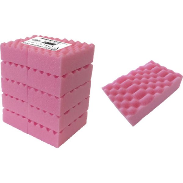 【メーカー在庫あり】 Y01 キクロン(株) キクロン カラースポンジ10Pピンク Y-01 JP店