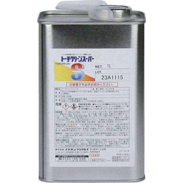 ・溶接トーチ用スパッター付着防止剤・ロボットなどの長時間使用に最適です。・特殊オイルの耐熱剥離剤によりノズル内にスバッターが付着しない。・チップノズルが目詰まりすることがありません。・ポジショナー、工具などに使用できます。・溶接用トーチのスパッター付着防止・色：淡黄色透明・容量(ml)：1000・原液量(L)：0.10・容量(L)：1・鉱油、合成油・生産国 日本・JANコード 4985329279466・質量 19.200kg・コード：677-3363 ・品目：027946027946楽天 JP店