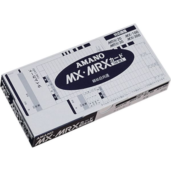 【メーカー在庫あり】 アマノ(株) アマノ MX・MRXカード 1041402 JP店