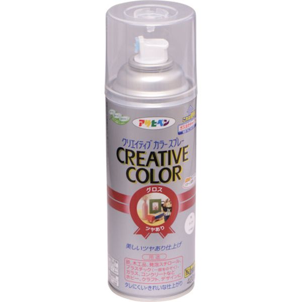 【メーカー在庫あり】 (株)アサヒペン アサヒペン クリエイティブカラースプレー 420ML 92クリア 505798 JP店