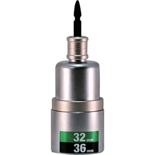 【メーカー在庫あり】 軸交換式落下防止ダブルソケット6角 差込6.35x対辺32/36mm×全長145mm RBS3236I-6K 19960 JP店