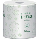 【メーカー在庫あり】 i:naトイレットティシューダブル50m個包装・無香料(21000443/21001141) 21001141 JP店(3)