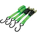 【メーカー在庫あり】 (株)ワールドツール アストロプロダクツ ラチェットタイダウン 2.5M 2本セット 2007000012307 JP店