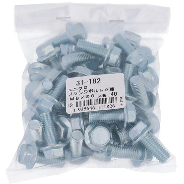 �ڥ᡼�����߸ˤ���� 31182 (��)��Τ OHSATO ��˥��� �ե�󥸥ܥ��(2��)M8X20(40) 31-182 JPŹ