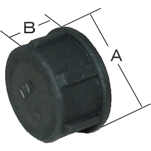 【メーカー在庫あり】 (株)岩崎製作所 岩崎製作所 樹脂(PP)製 キャップ 49CAP50P JP店