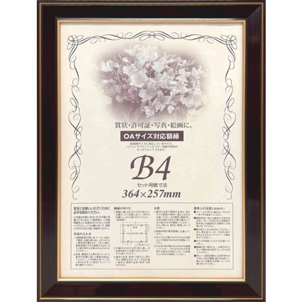 【メーカー在庫あり】 大額(株) 大額 額縁 賞状額 ネオ光輝 OA-B4 0142 501450 JP店