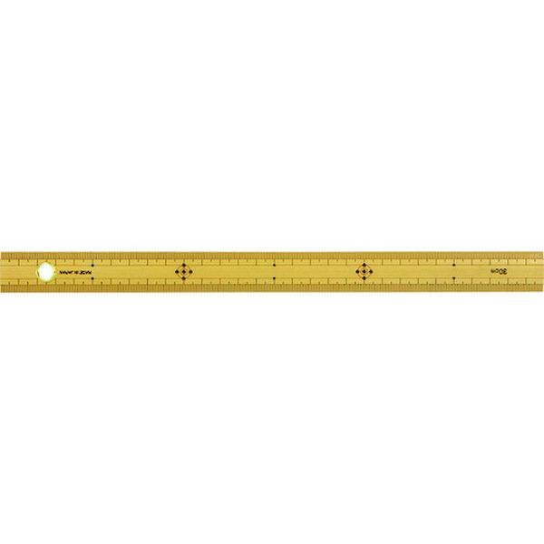 ・竹製です。・全長(mm)：300・幅(mm)：23・厚さ(mm)：4・呼び寸法(mm)：300・上段(ピッチ)：1mm・下段(ピッチ)：1mm・測定範囲：0〜300mm・寸法(mm)：300・上段・下段の目盛：1mmピッチ・ハトメ穴付・竹・生産国 日本・JANコード 4960910717602・質量 22g・コード：162-9060 ・品目：7176071760楽天 JP店