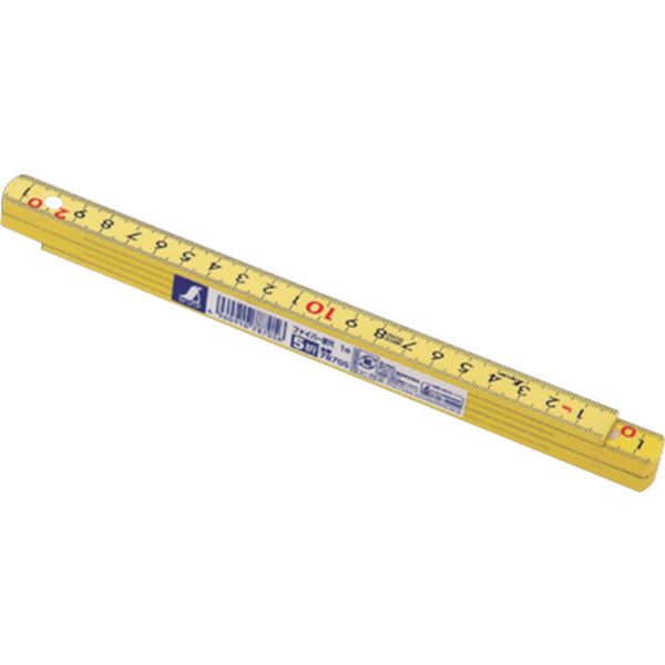 ・グラスファイバー製なので軽くて錆びず、電気を通しにくい構造です。・90°、180°でカチッと止まります。・長さ測定に使用する折尺・全長(最大)(mm)：1000・全長(mm)：1000・幅(mm)：15・厚さ(mm)：3.2・精度：±1mm・タイプ：グラスファイバー・目盛：メートル目盛・本体：グラスファイバー・汚れをシンナー等で拭くと目盛が消える事が有ります。・生産国 スイス・JANコード 4960910787056・質量 67g・コード：825-2395 ・品目：7870578705楽天 JP店
