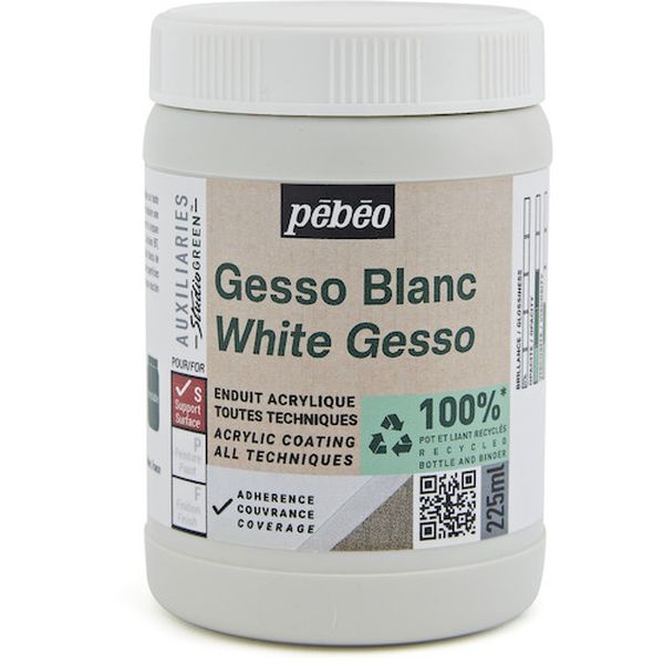 【メーカー在庫あり】 ペベオ・ジャポン(株) ペベオ スチューディオ グリーン アクリリック ジェッソ 225ml 818603 JP店