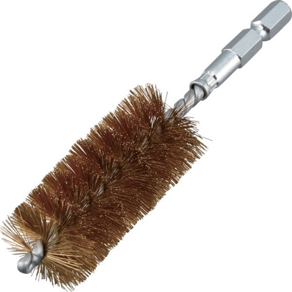 【メーカー在庫あり】 (株)イチネンアクセス RELIEF 六角軸 ツイストブラシ 真鍮線 φ25mm 33218 JP店