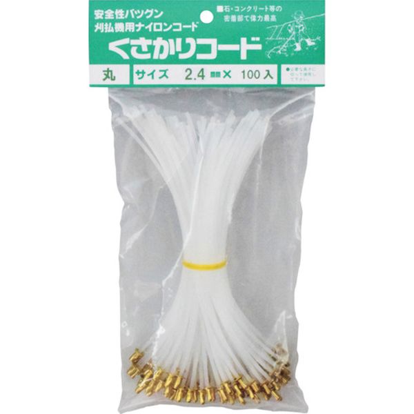 【メーカー在庫あり】 (株)たくみ たくみ ナイロンコード “くさかりコード 丸ビョ...