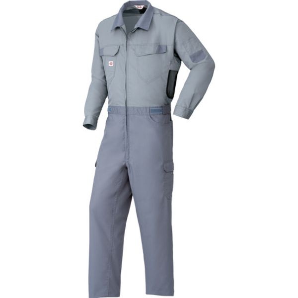 Work Clothes - 【メーカー在庫あり】 9920007L 山田辰(株) AUTO−BI 空調つなぎ服［［R上］］007グレー Lサイズ 9920-007-L JP店