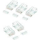 【メーカー在庫あり】 ADTRJ4510SN サンワサプライ(株) SANWA RJ-45コネクタ(単線用) ADT-RJ45-10SN JP店