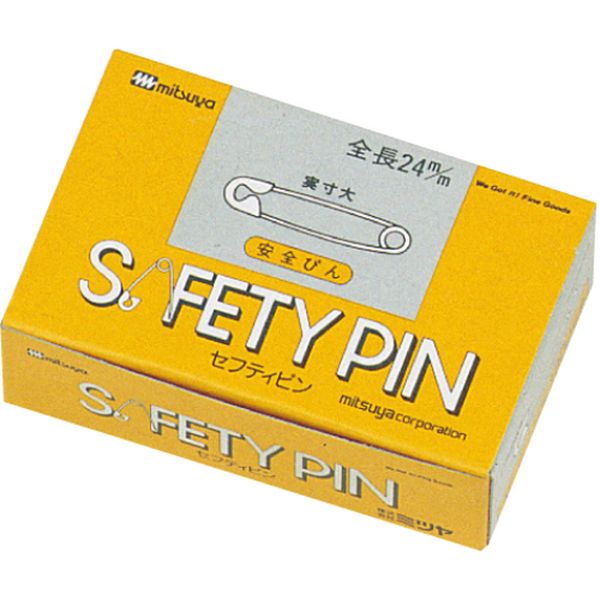 【メーカー在庫あり】 AP0 (株)ミツヤ ミツヤ 安全ピンNO.0 箱入100本 AP-0 JP店