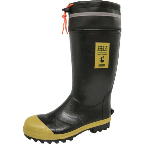 【メーカー在庫あり】 B0236BB270 弘進ゴム(株) 弘進ゴム 安全長靴 LSB-09 ブラック 27cm B0236BB-270 ..