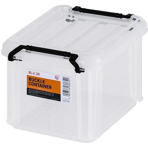 Other - 【メーカー在庫あり】 BL2.3RCL アイリスオーヤマ(株) IRIS 299262 バックルコンテナ クリア BL-2-3R-CL JP店