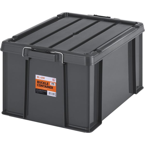 【メーカー在庫あり】 BL65RTH アイリスオーヤマ(株) IRIS 299208 バックルコンテナ BL-65R チャコールグレー BL-65R-TH JP店