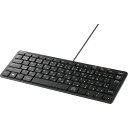【メーカー在庫あり】 (株)バッファロー バッファロー USB接続 有線コンパクトキーボード ブラック BSKBU300BK JP店